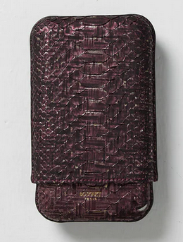 How To Care for Python Leather Cigar Case