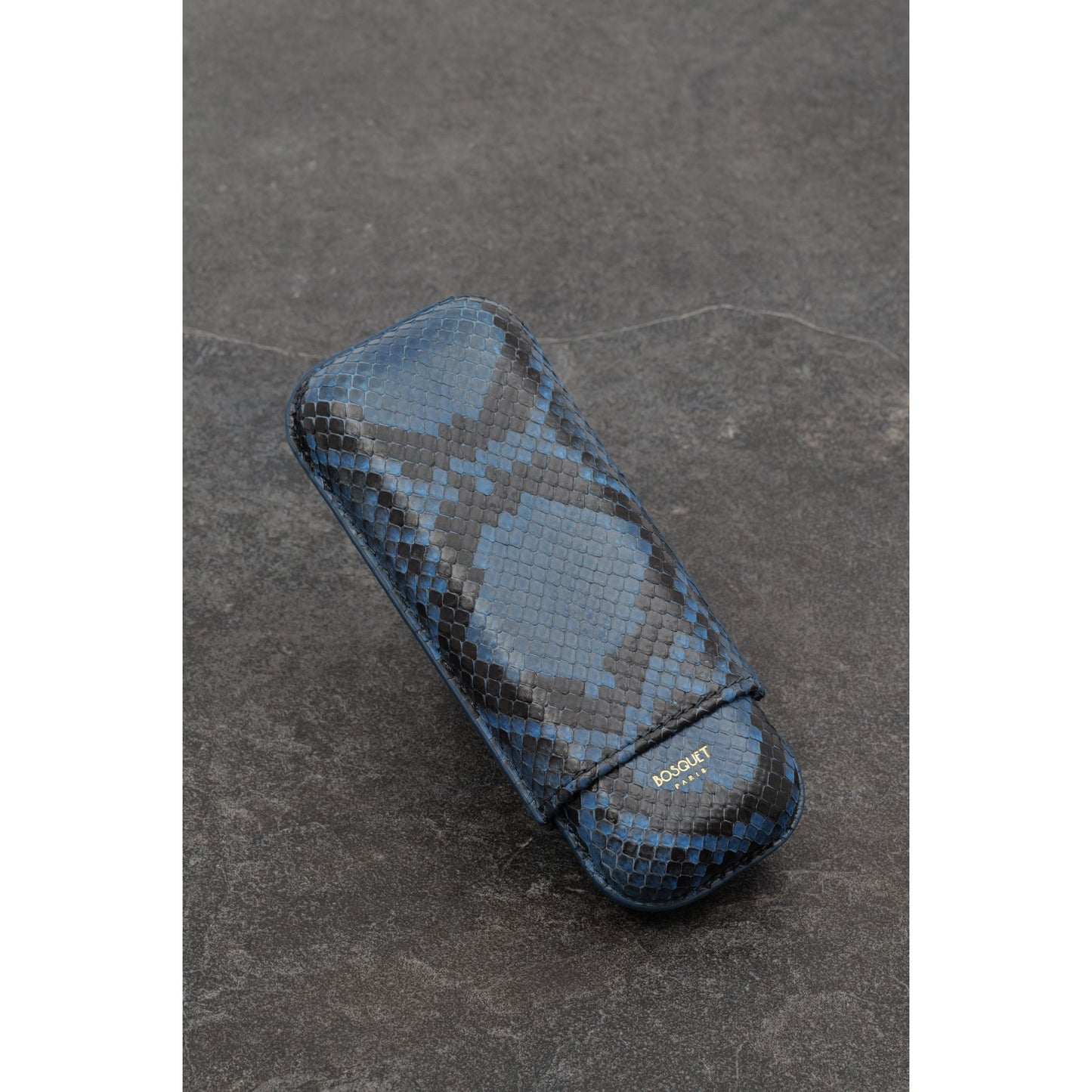 Genuine Python Leather Case for 2 - Blue