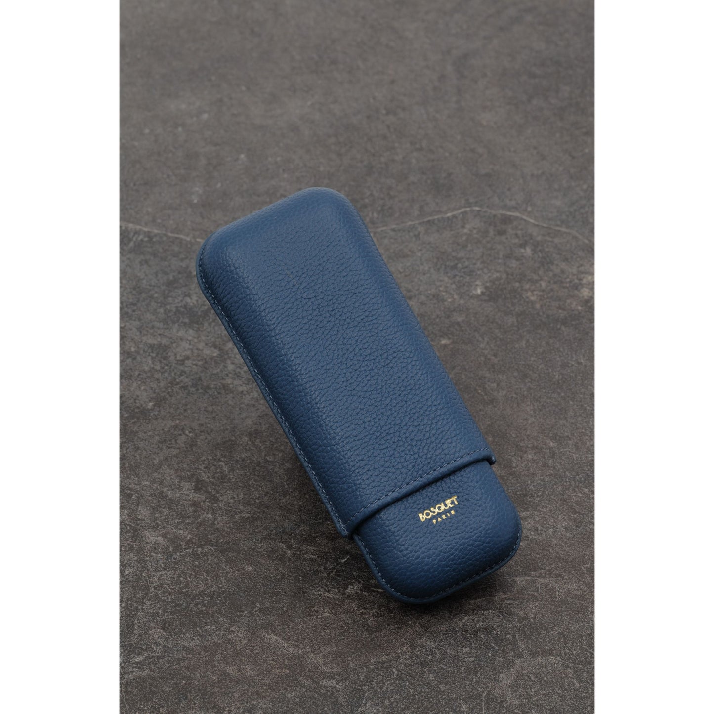 Grained Calf Leather Case For 2 - Lavanda