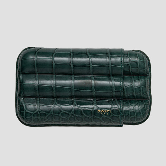 Genuine Crocodile Leather Case for 3 - Green
