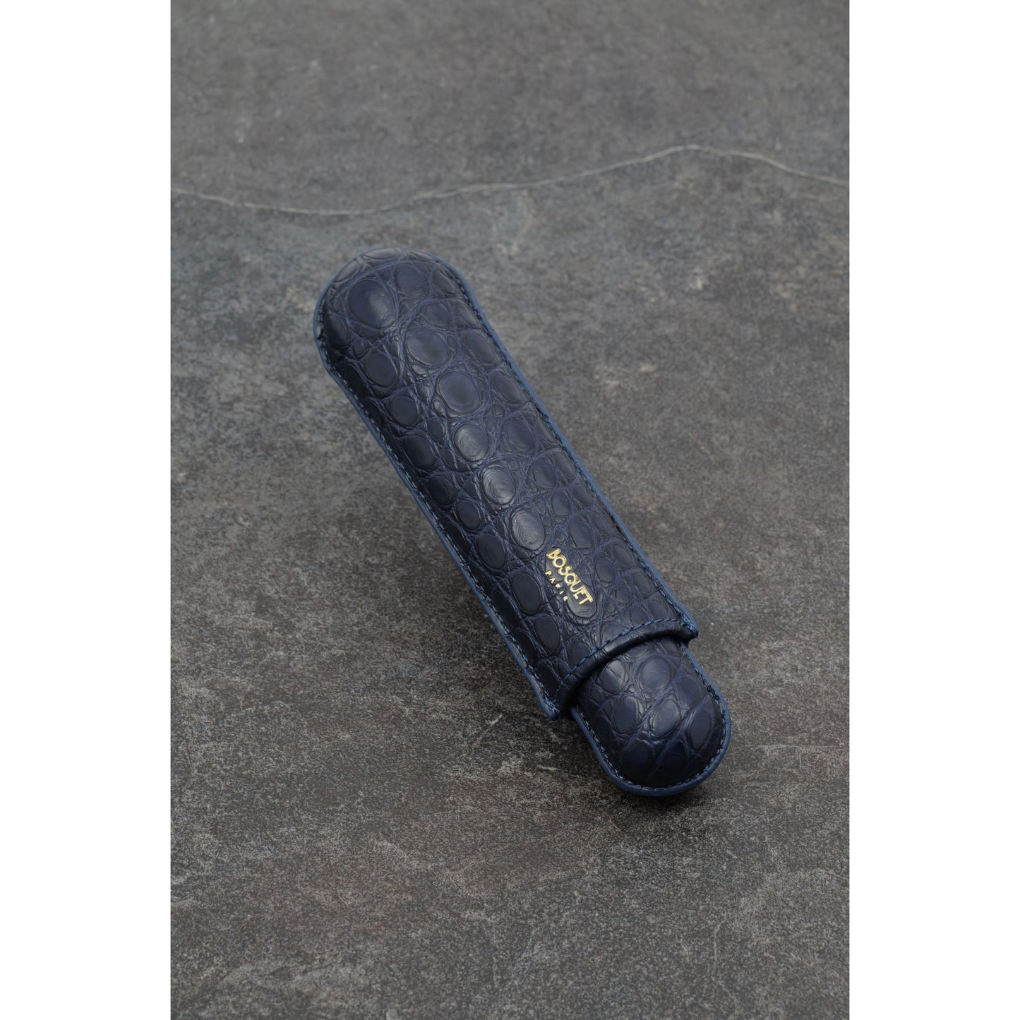 Genuine Crocodile Leather Case for 1 - Navy Blue