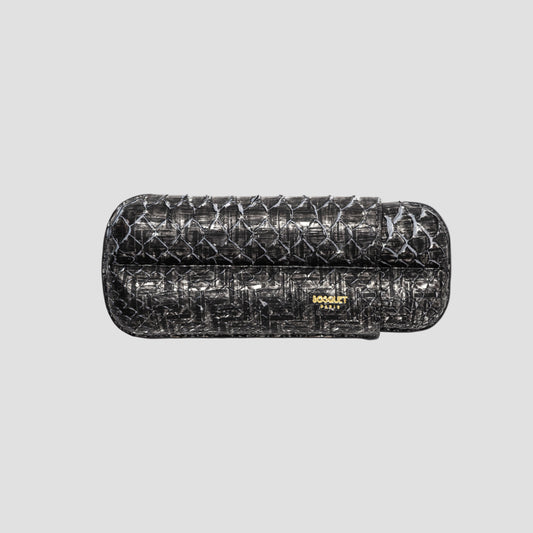 Genuine Python Leather Case for 2 - Black