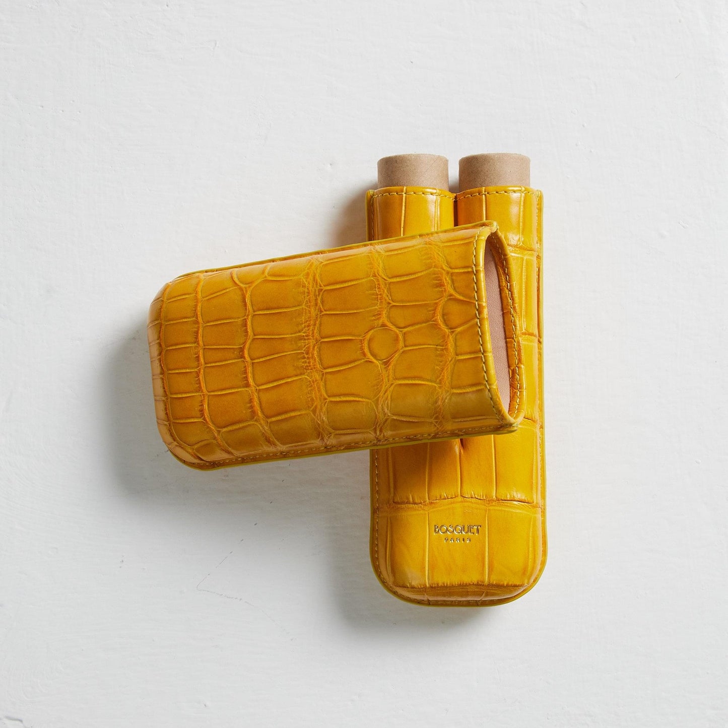 Genuine Crocodile Leather Case for 2 - Yellow