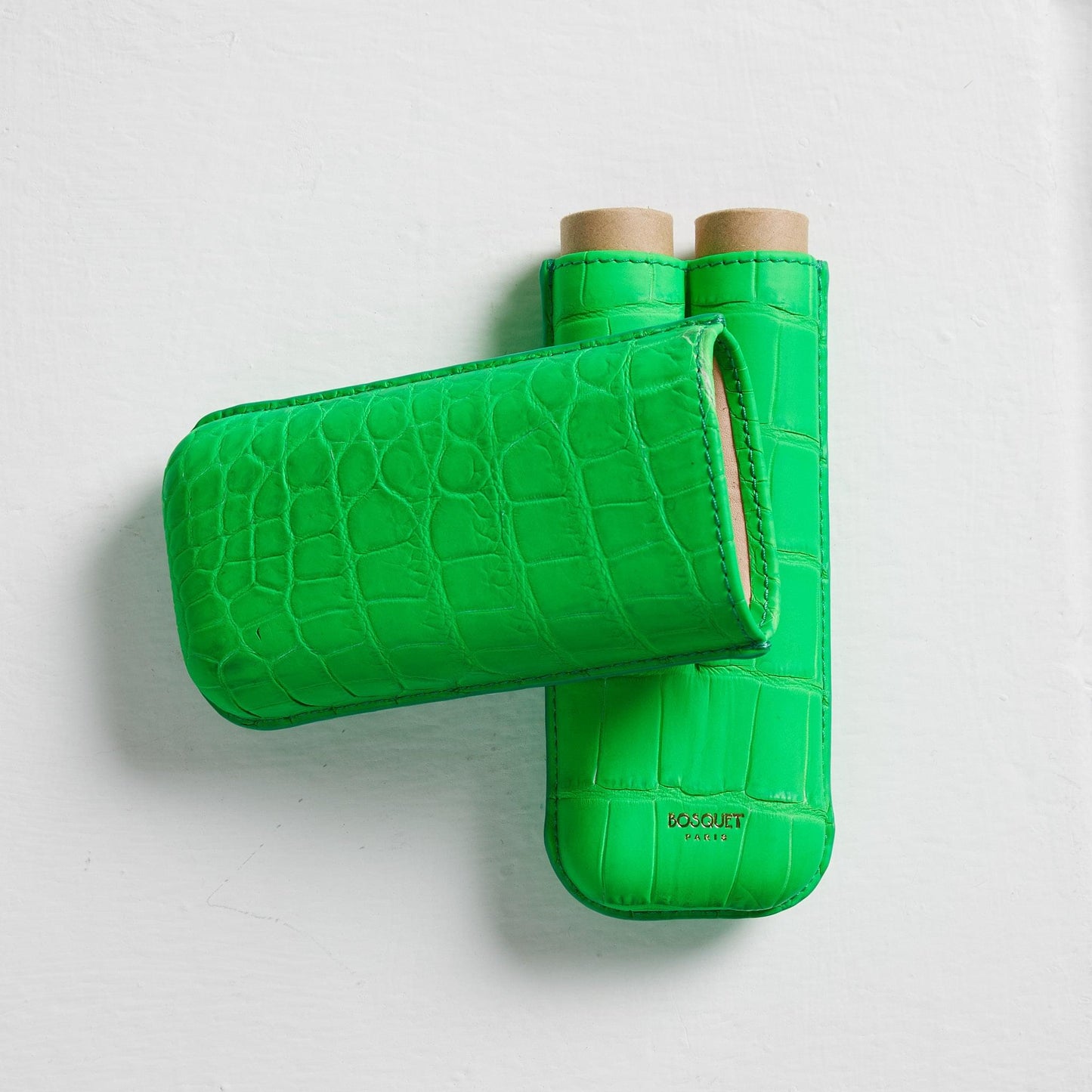 Genuine Crocodile Leather Case for 2 - Neo Fluo Green