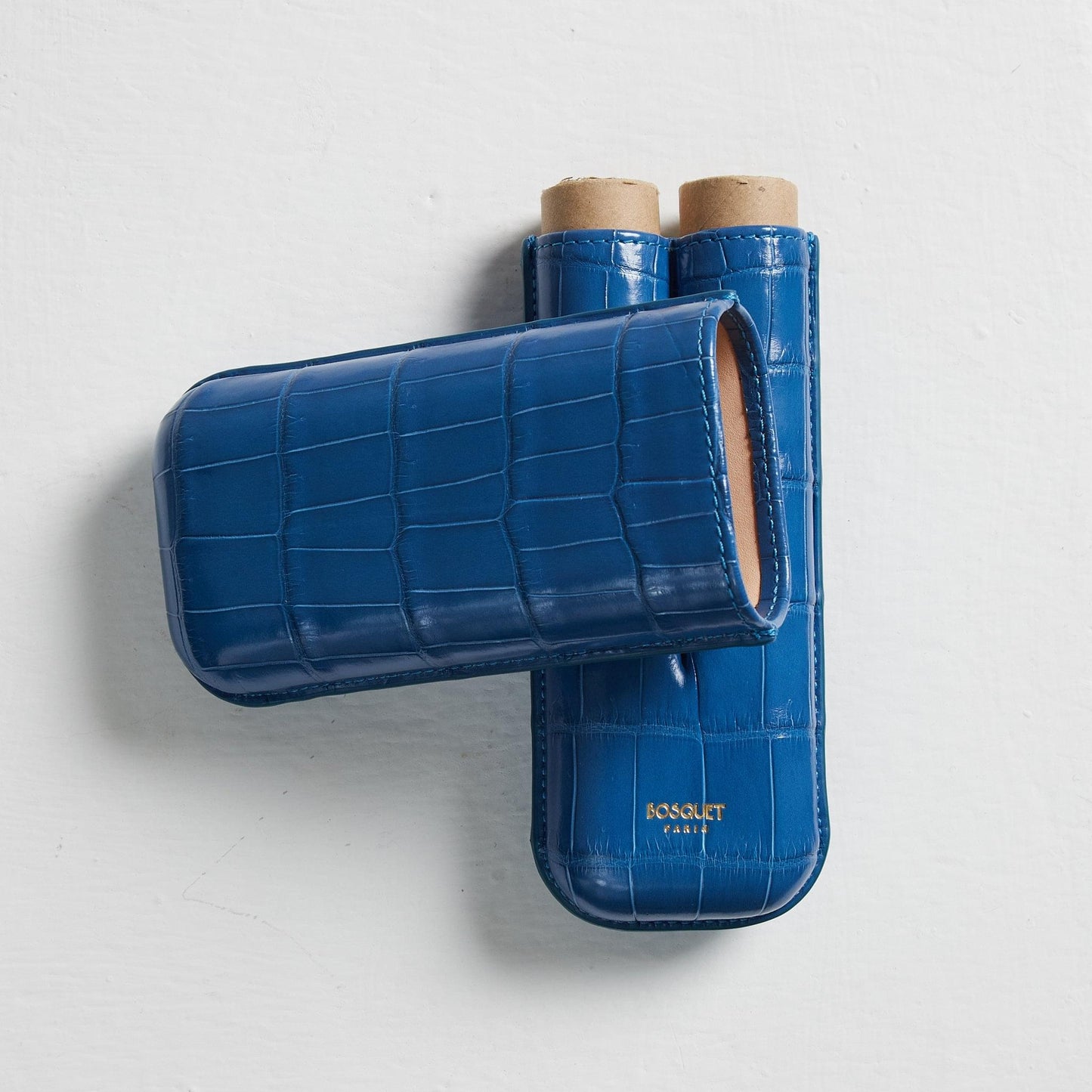 Genuine Crocodile Leather Case for 2 - Presidential Blue
