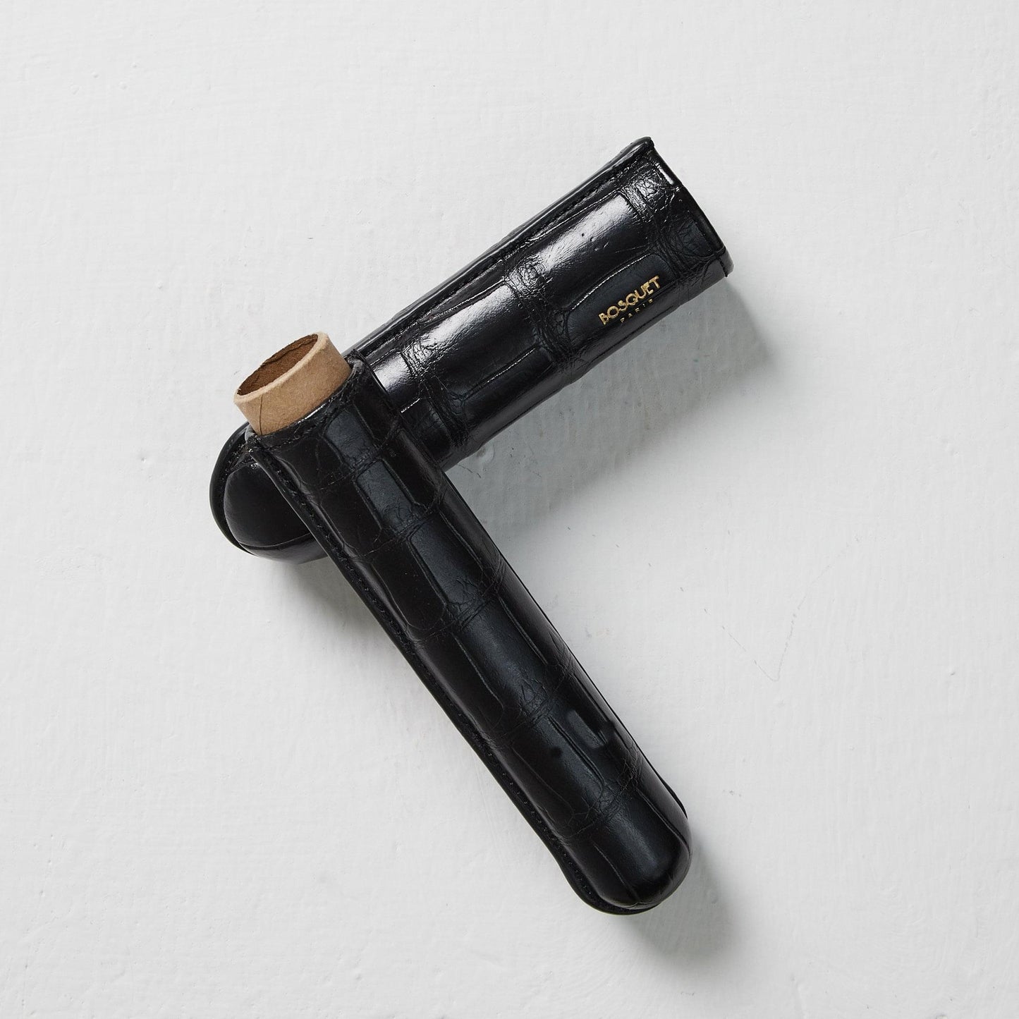 Exotic Leather Case for 1 - Black