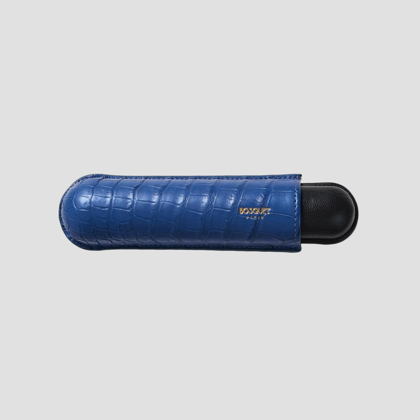 Exotic Leather Case for 1 - Black & Blue