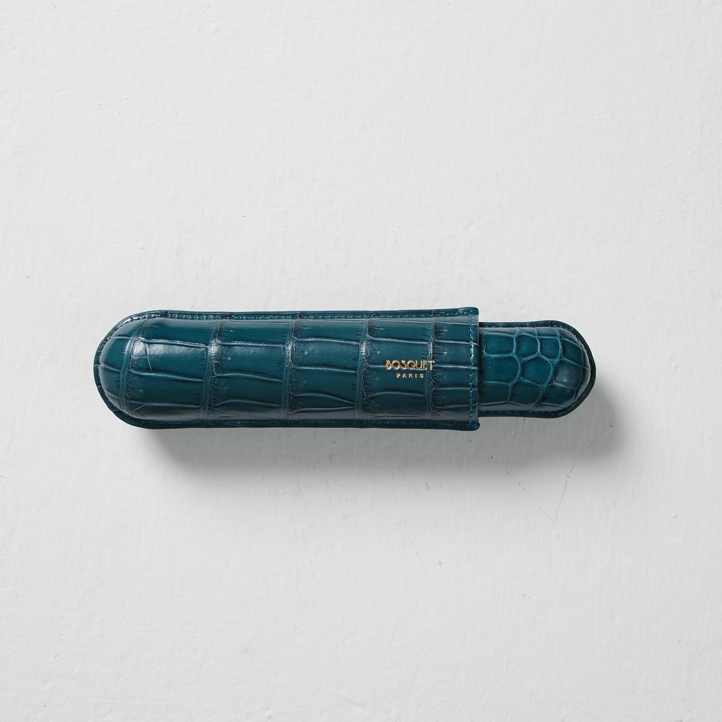 Exotic Leather Case for 1 - Teal