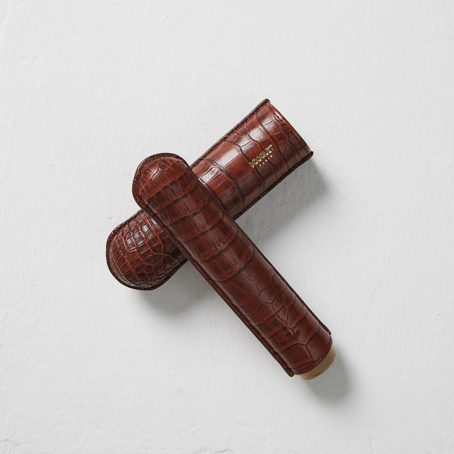 Exotic Leather Case for 1 - Wine Red