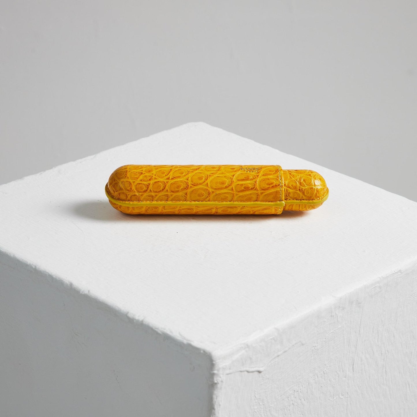 Exotic Leather Case for 1 - Yellow