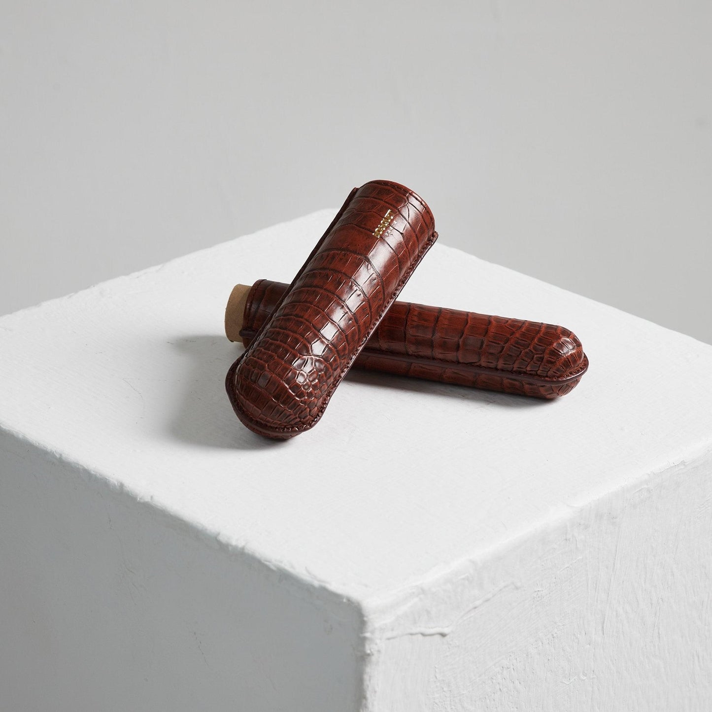 Exotic Leather Case for 1 - Wine Red