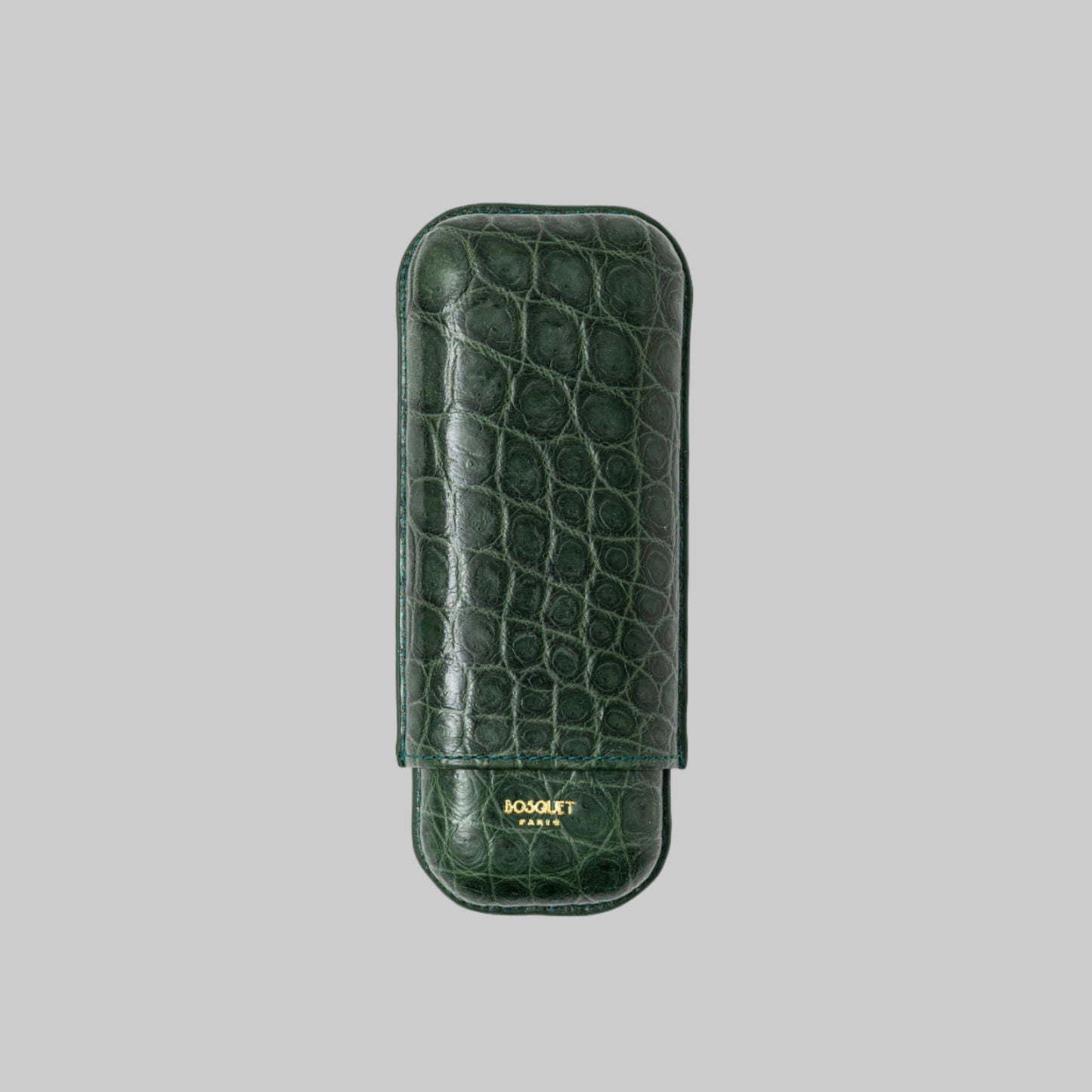 Genuine Crocodile Leather Case for 2 - Dark Green