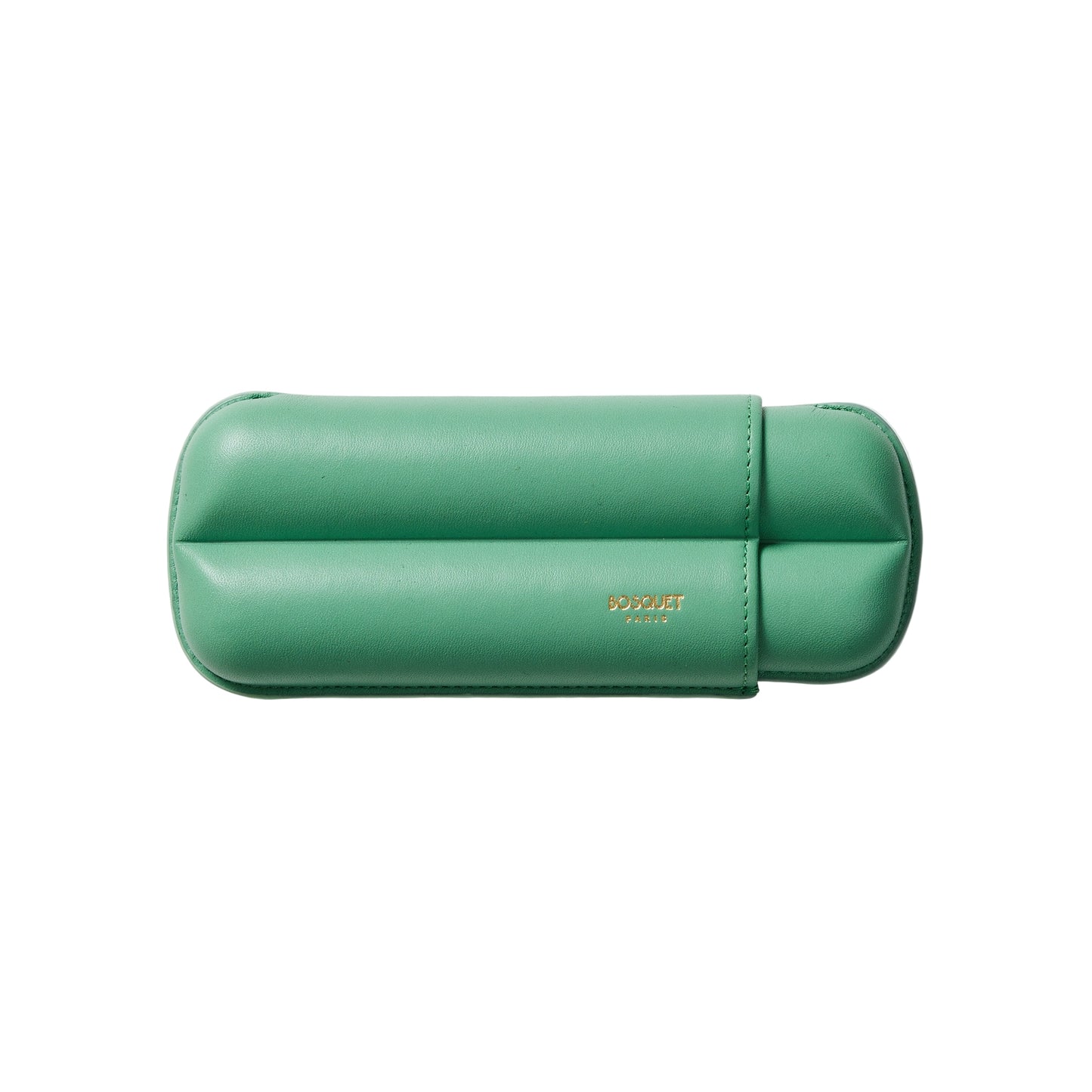 genuine smooth calf leather cigar case for 2 cigars, Leather cigar Case For 2 cigars - Mint Green, elegant cigar case