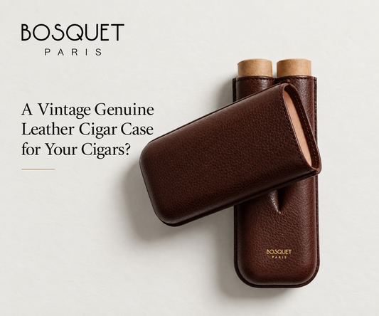 Why Choose a Vintage Genuine Leather Cigar Case for Your Cigars?