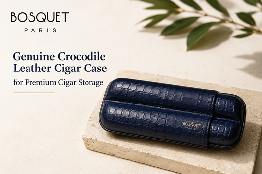 Why Choose a Genuine Crocodile Leather Cigar Case for Premium Cigar Storage?