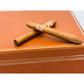 Desktop Humidor 75 cigars wood and Barenia leather - HERITAGE Collection