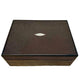 Desktop Humidor 120 cigars wood and Shagreen - STRUTHIO Collection