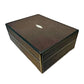 Desktop Humidor 120 cigars wood and Shagreen - STRUTHIO Collection