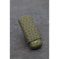 Ostrich Belly Leather Case for 2 cigars - Green