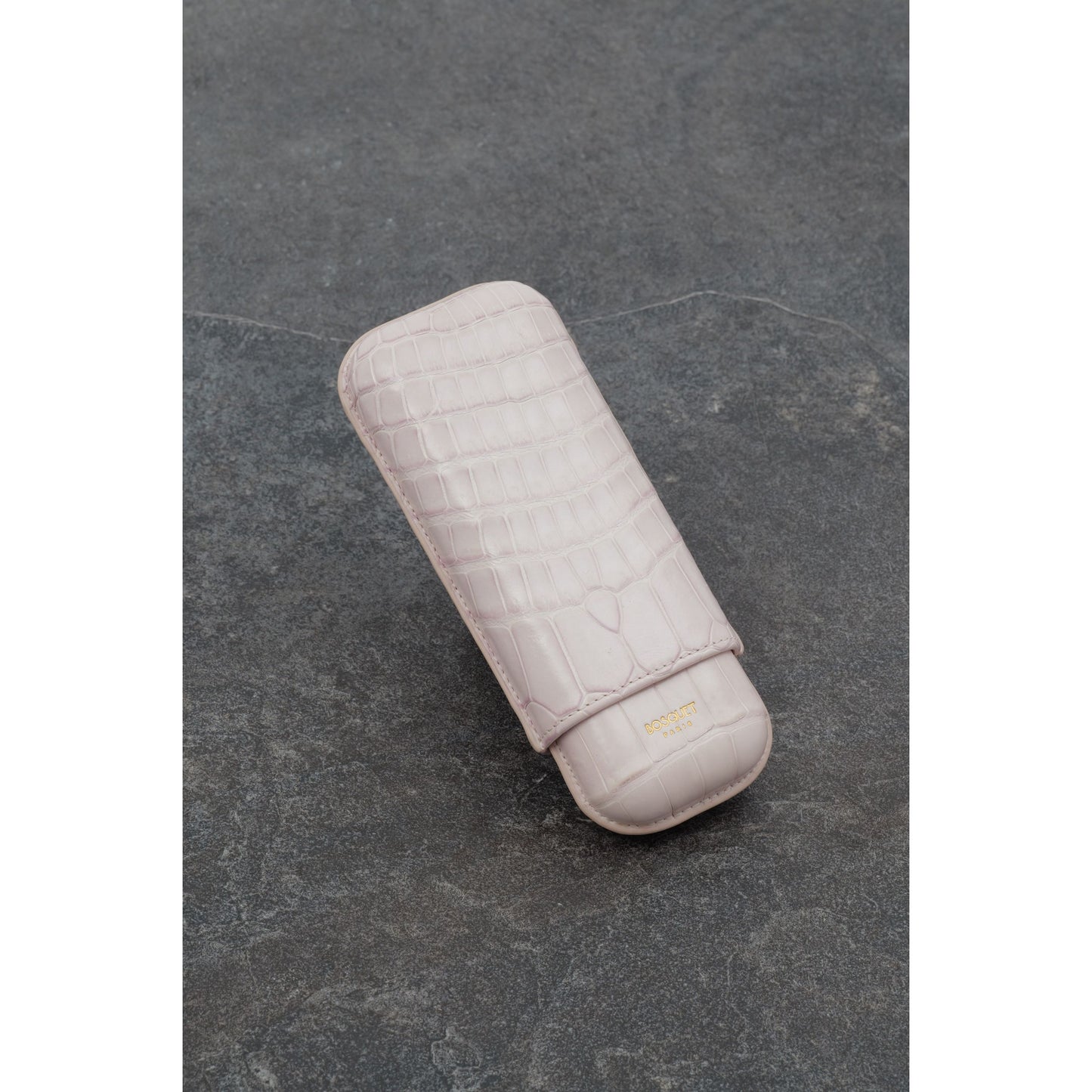 Genuine Crocodile Leather Case for 2 - Pearl Rose