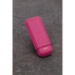 Grained Calf Leather Case For 2 - Pink