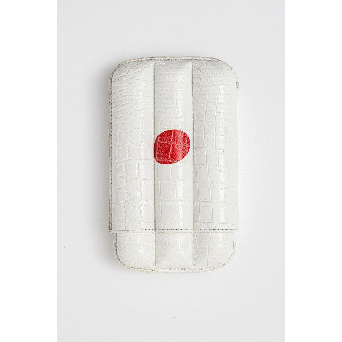 Genuine Crocodile Leather Case for 3 - Japan flag