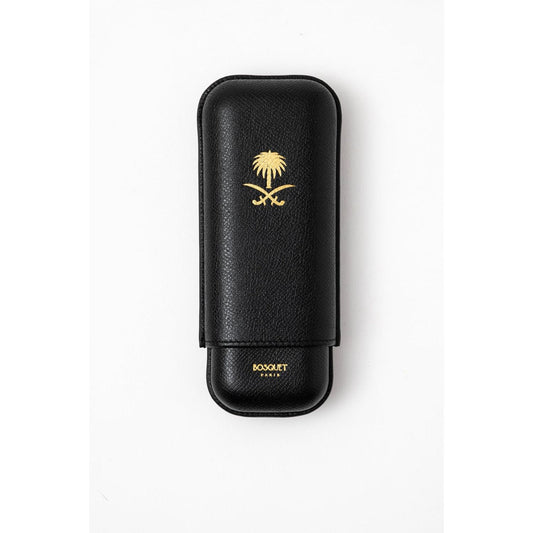 Leather Case for 2 - KSA - Black