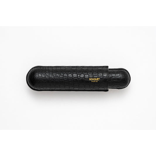 Exotic Leather Case for 1 - Black