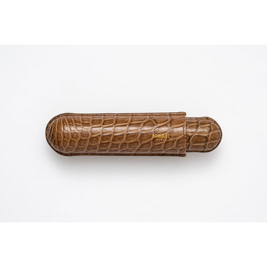 Exotic Leather Case for 1 - Espresso Brown