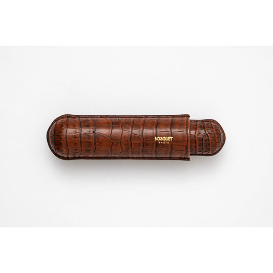 Exotic Leather Case for 1 - Wine Red