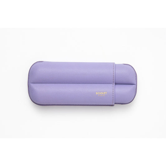 Leather Case For 2 - Periwinkle