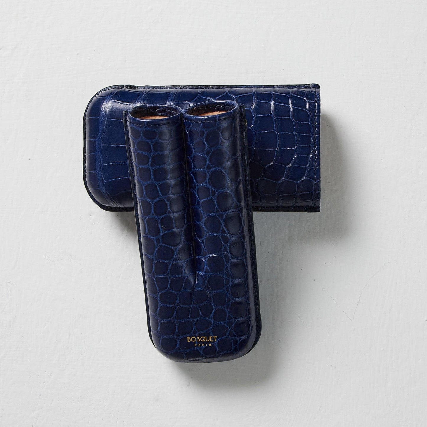 Genuine Crocodile Leather Case for 2 - Navy Blue