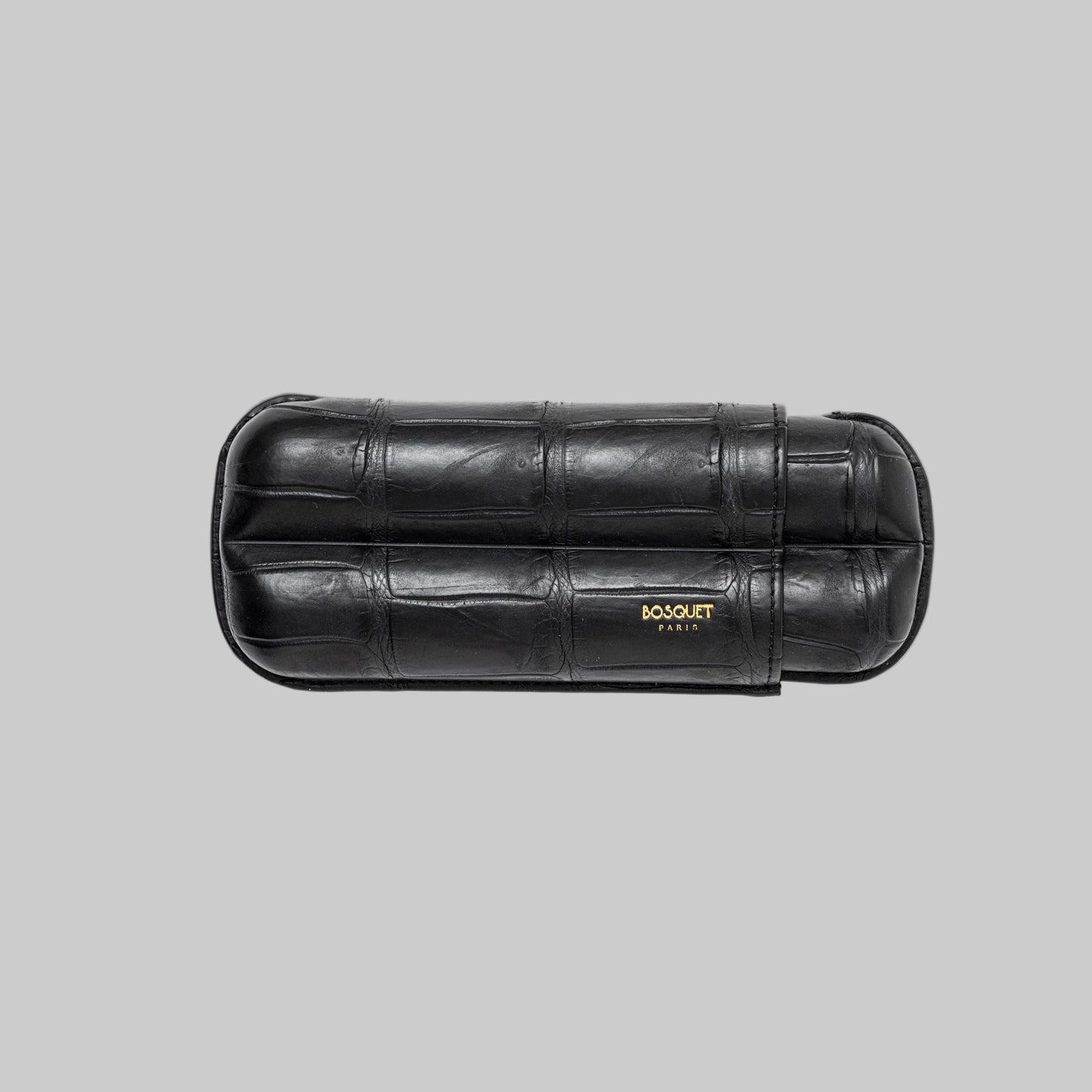 Genuine Crocodile Leather Case for 2 - Black