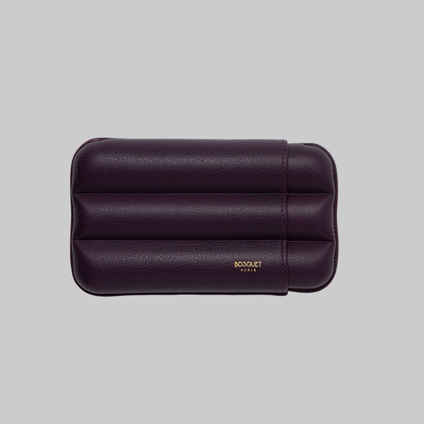 Grained Calf Leather Case For 3 - Violet