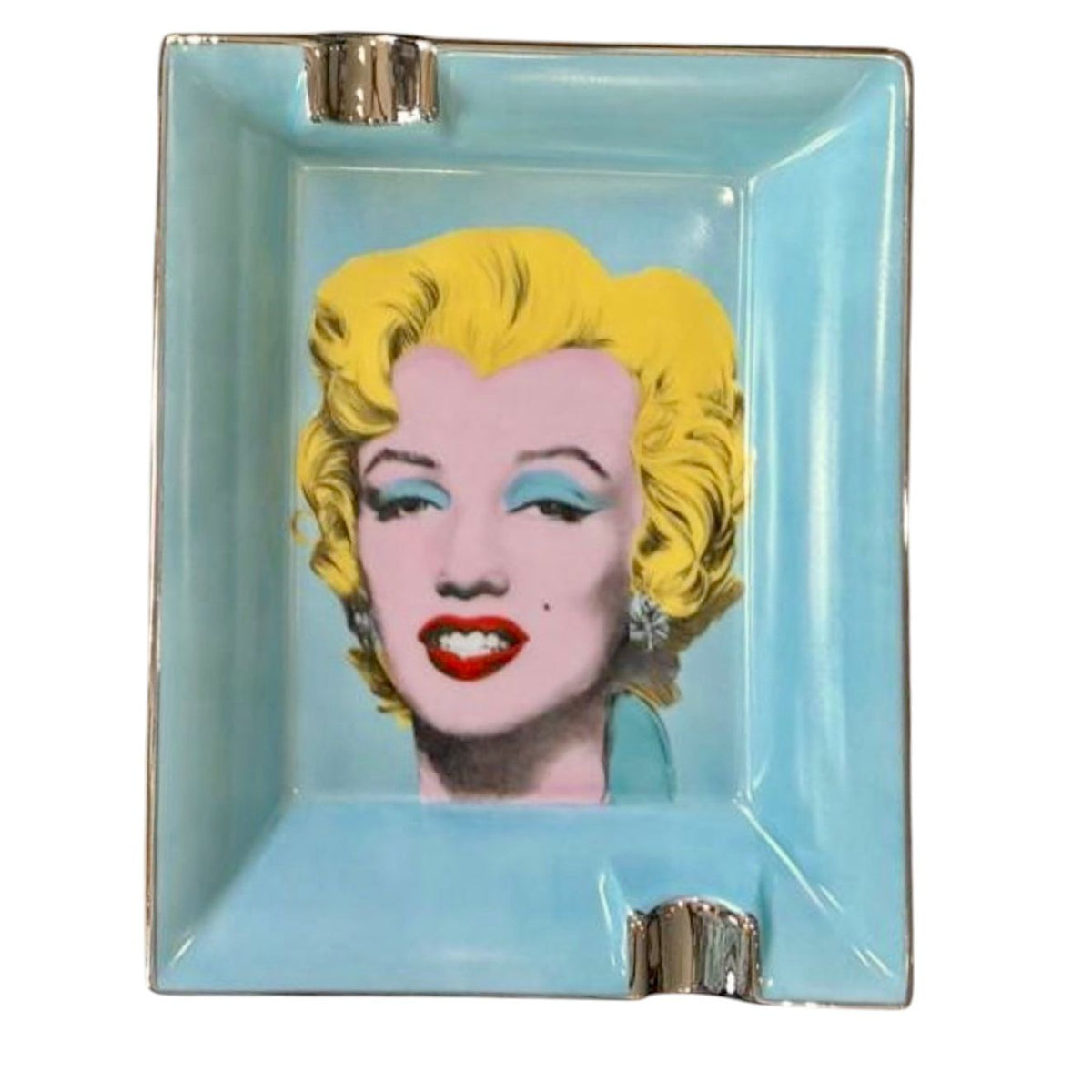 Porcelain ashtray - hand painted