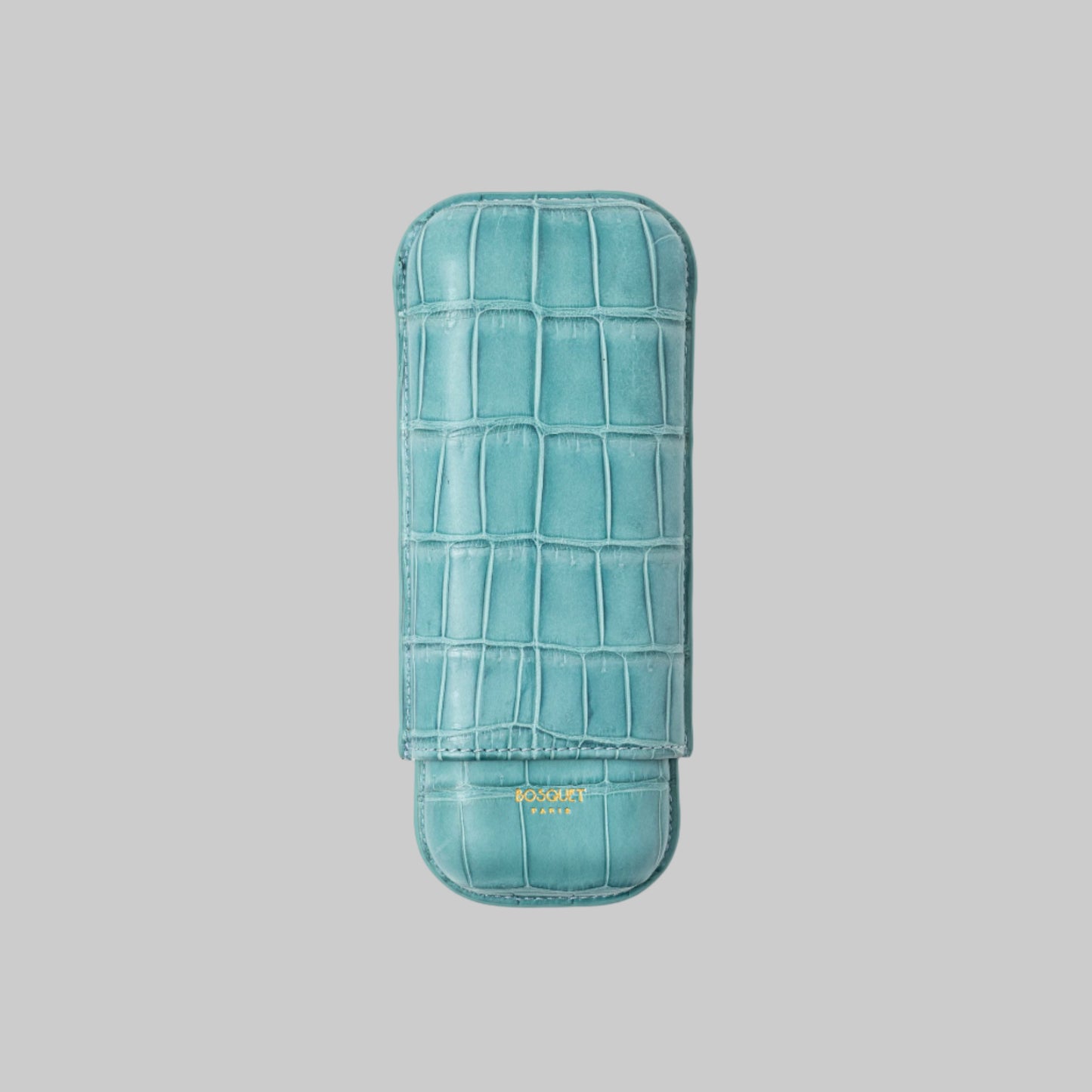 Genuine Crocodile Leather Case for 2 - Coral Blue