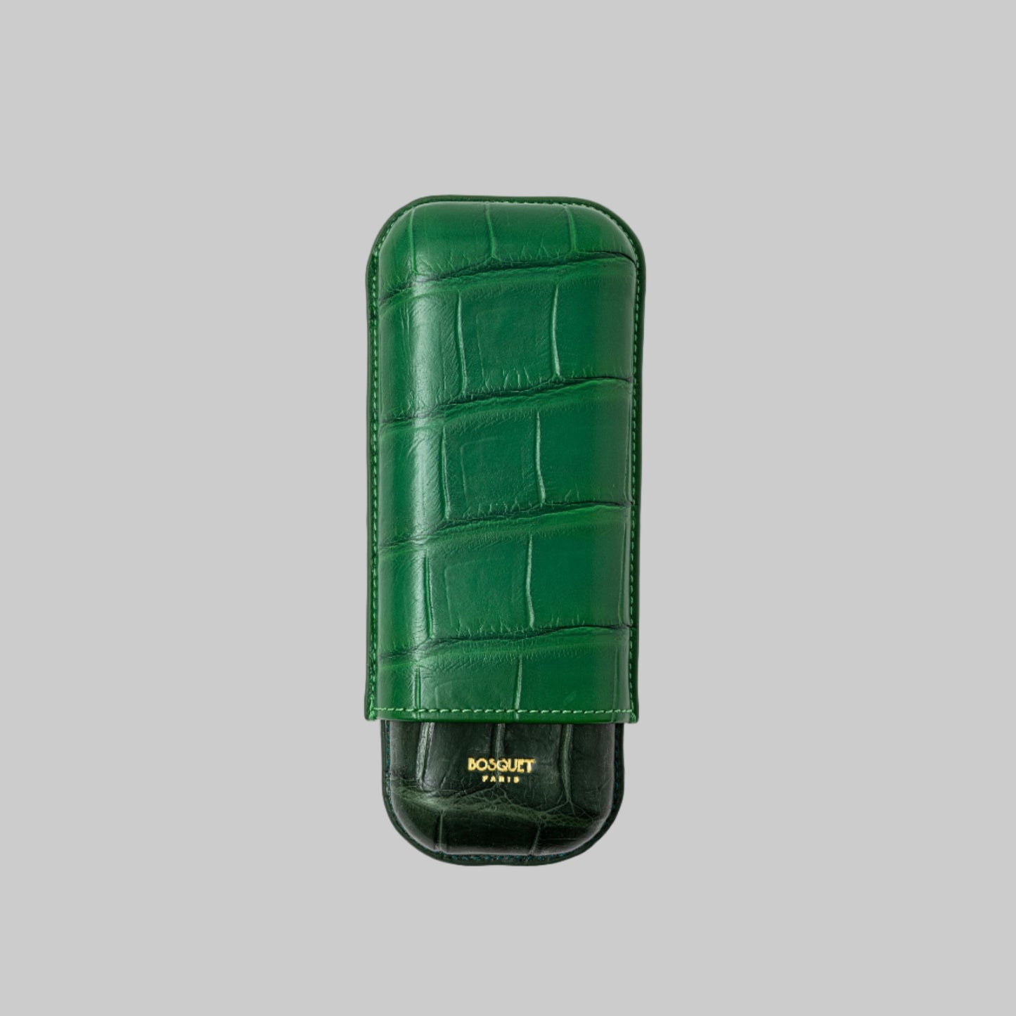 Genuine Crocodile Leather Case for 2 - Two tone Bright Light Green