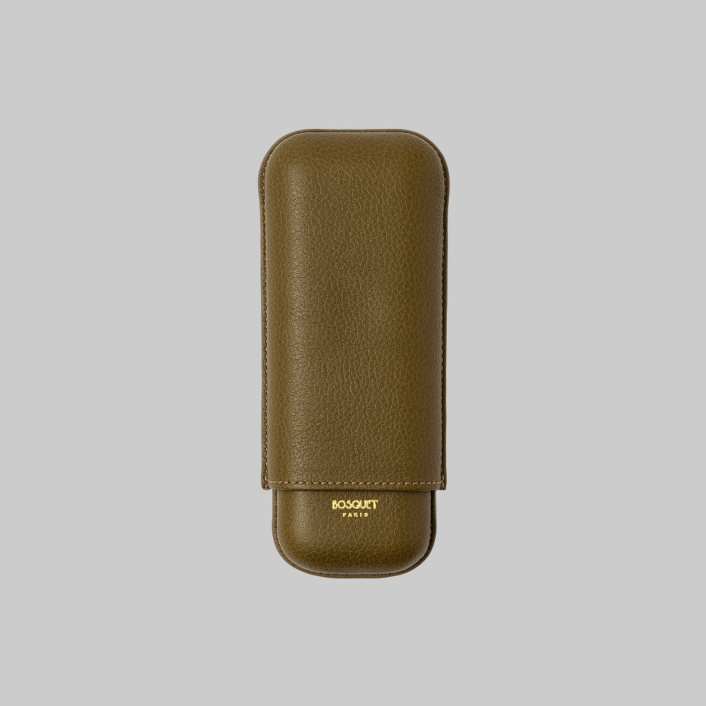 Grained Calf Leather Case For 2 - BIrmania