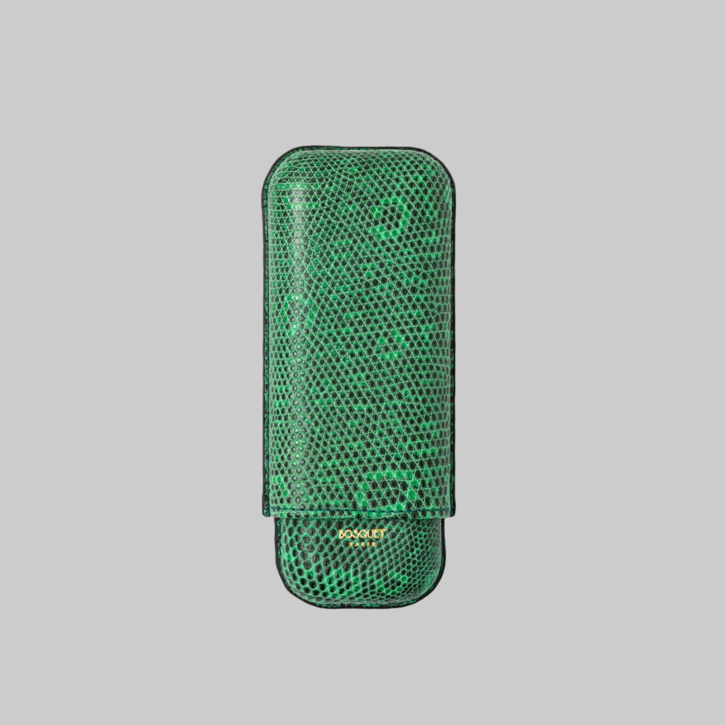 Lizard Leather Case for 2 - Green